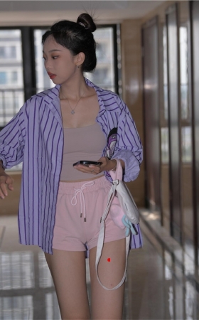 粉色女孩【套图+视频】