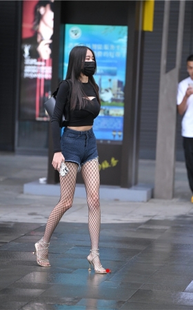 长腿热裤小姐姐(85P)