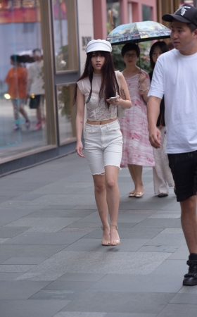 高跟美女