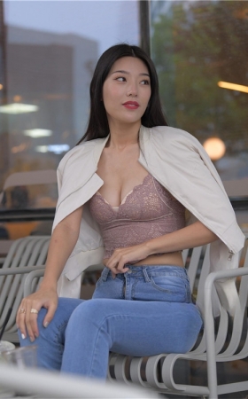 牛仔裤美女【套图+视频】