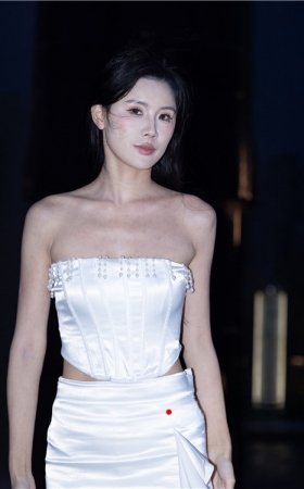 气质抹胸裙美女(70P)