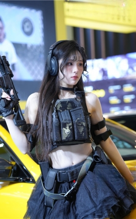 车模cos女狙击手【套图+视频】