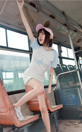连体裙女孩【套图+视频】