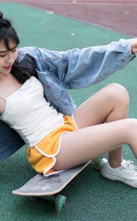 这么可爱一定是女孩子啊——小橙子3A009[50P-79.8M]