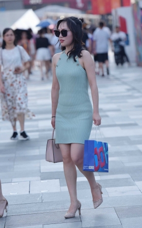 针织包臀裙 [16P]