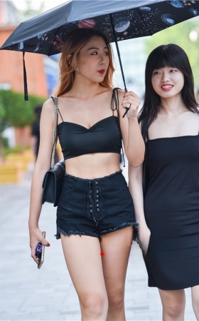 白色连体衣小姐姐【套图+视频】