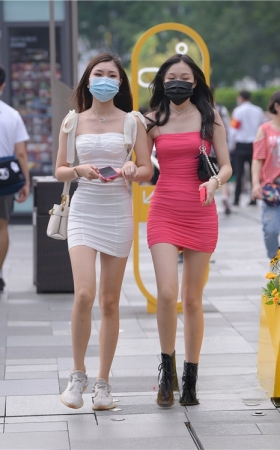 两个包臀裙小姐姐(70P)