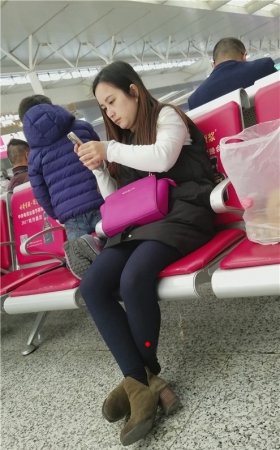 黑色丝袜妹子