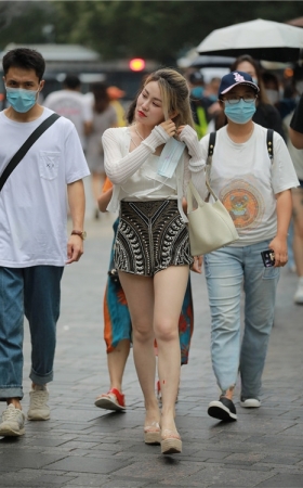 漂亮的美腿妹子(105P)