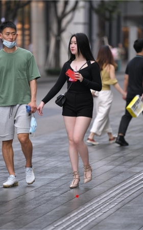 白皙美腿女友(119P)