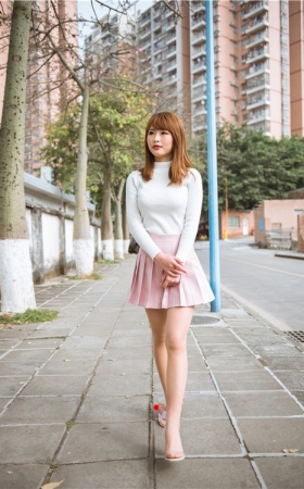 肉丝美腿百褶裙小姐姐(274P)