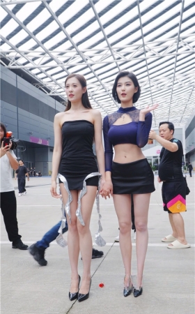 高跟长腿女网红