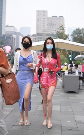性感的包臀裙美女【套图+视频】