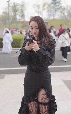 网袜高跟** [22P]