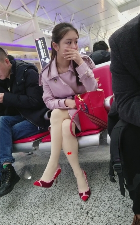 红鞋肉丝小姐姐