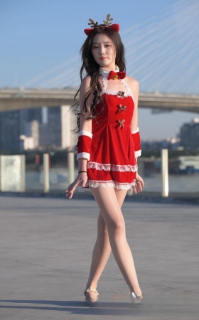 圣诞美眉MJ3262