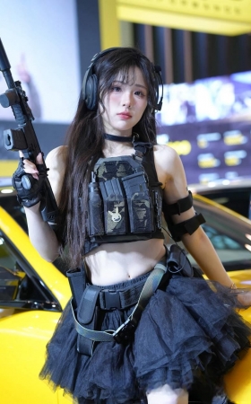 车模cos女狙击手【套图+视频】3A8304[1.24G]