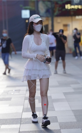 性感的短裙美女【套图+视频】