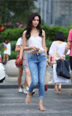 牛仔裤美女(96P)