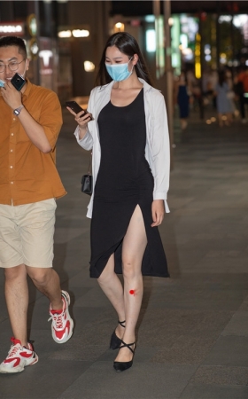 黑色长裙美女MM(21P)