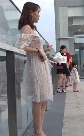 白色西装裙 [33P-801MB] 