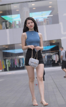 包臀裙美女【套图+视频】