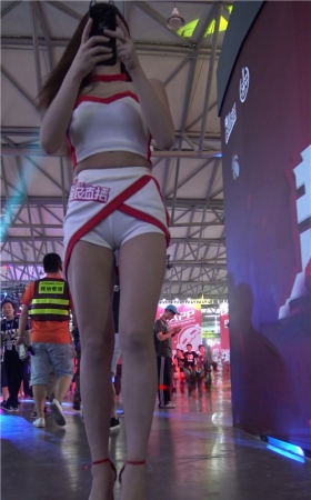 漂亮的美模